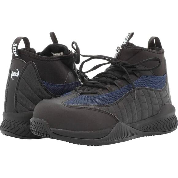 Hoss‎ Men’s Full Court Navy Composite Toe Work Sneakers – Size 9 D (M) – NEW main image 10